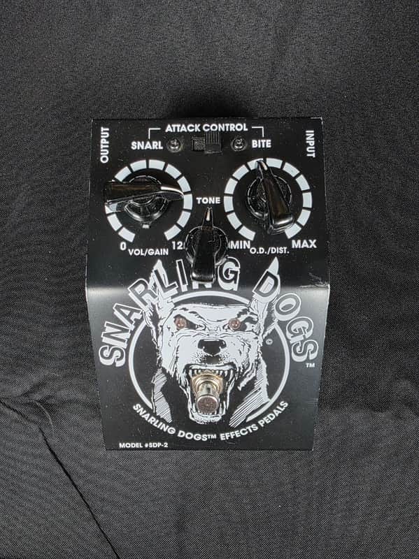 Snarling Dogs Black Bawl BDP-2 Overdrive 2010s - Black image 1