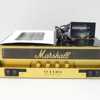 Marshall 9100 Dual MonoBloc Amplifier image 1