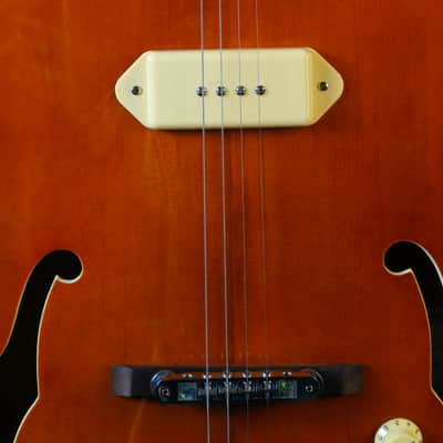 Craven Tenor Guitar 350JLS-AC John Lawlor Signature Tenor Archtop Guitar 2022 - Amber Cream image 7