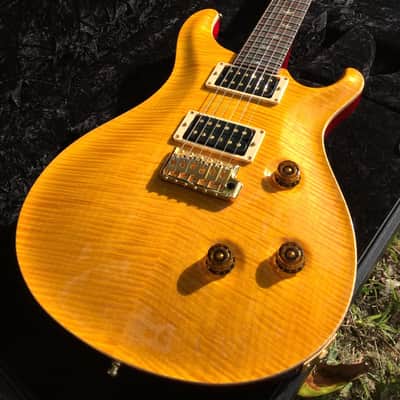 PRS Artist Package Custom 24 2006 Vintage Yellow 20th Anniversary BRAZILIAN image 2