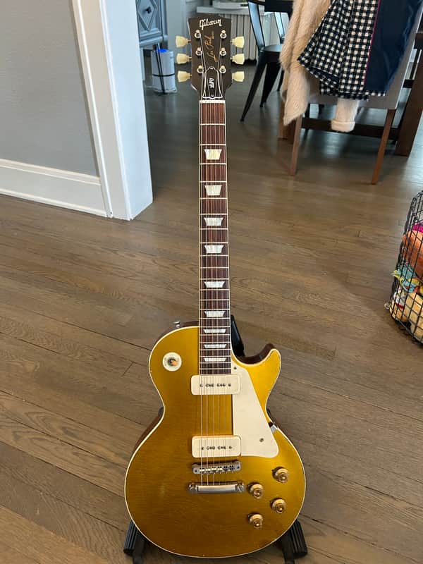 Gibson Les Paul Custom Shop Historic R6 2016 - Gold top aged image 1