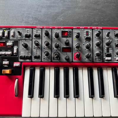Nord Lead A1 49-Key 26-voice Polyphonic Synthesizer 2014 - 2022 - Red image 3