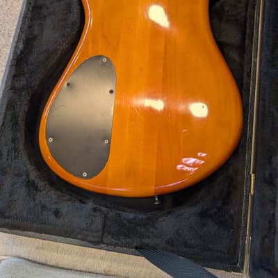 Spector NS2000/5 Neck-Through 5-String | Amber Quilt | EMG BQC Preamp | Spector Case image 10