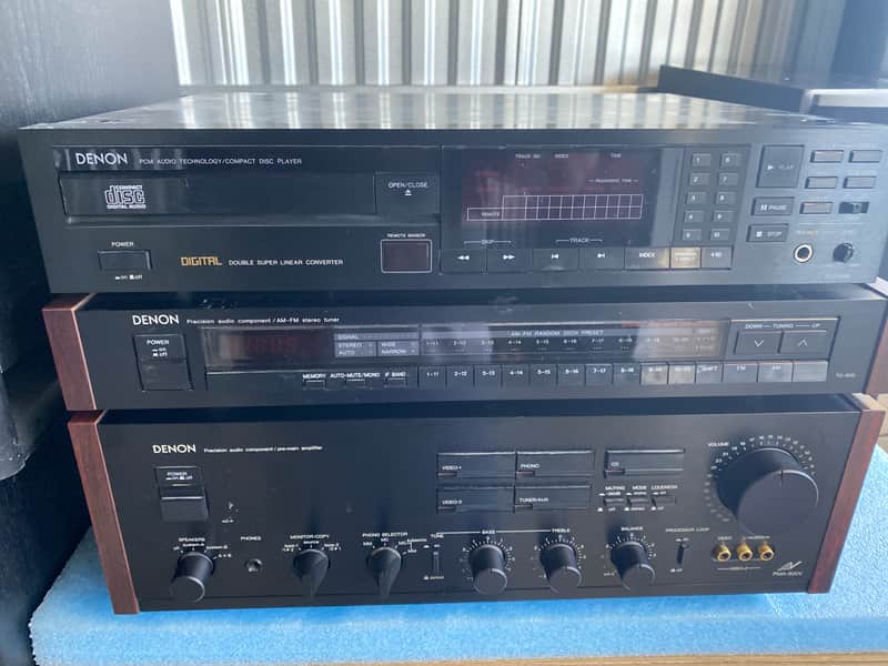 Denon stereo system Pma 900v 1989 - Wood image 1