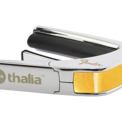 Thalia Guitar Capo - Fender Officially Licensed w/Fender Specific Fret Pads (Maple w/Black Perine Logo) image 2