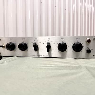 Pultec EQH-2 Program Equalizer 1950s - Silver Original Vintage LOOK! image 2