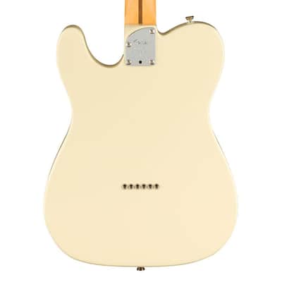 Used Fender American Professional II Telecaster Olympic White w/ Rosewood FB image 7