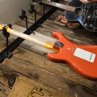 Fender Limited Edition Custom Shop '57 Strat Relic - Aged Tahitian Red image 10