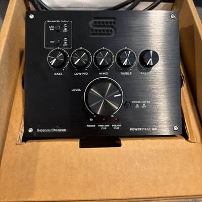 USED Seymour Duncan PowerStage 100 Stereo 2-Channel 100-Watt Pedalboard Guitar Power Amp - Black image 1