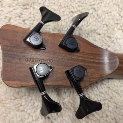 2000 Warwick Thumb BO 4-String Natural Oil w/ EMG 18V & Case image 14