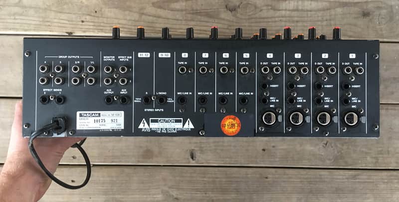 TASCAM M-108　8チャンネル入力アナログミキサー TASCAM Tascam M-108 Mixer アナログミキサー タスカム -GrunSound