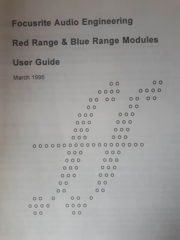 Focusrite Red Range and Blue Range Modules