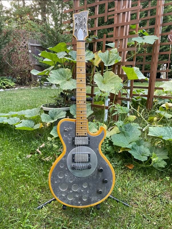 Mondell Custom Guitars Model 1 Unitone Twin Plate 2022 - Butterscotch Blonde image 1