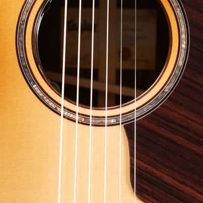 Taylor (1 of 42) Builder's Edition 814ce LTD Grand Auditorium Acoustic/Electric Guitar - Macassar Ebony with Hardshell Case image 11