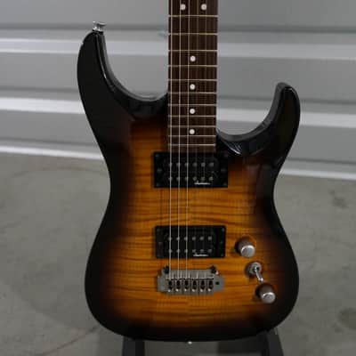 Jackson Dinky Arch top AT3 2010's Made in Japan MIJ - Tobacco sunburst image 1