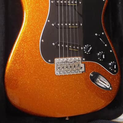 Fender FSR Standard Stratocaster Sunfire Orange Flake 2010 | Reverb
