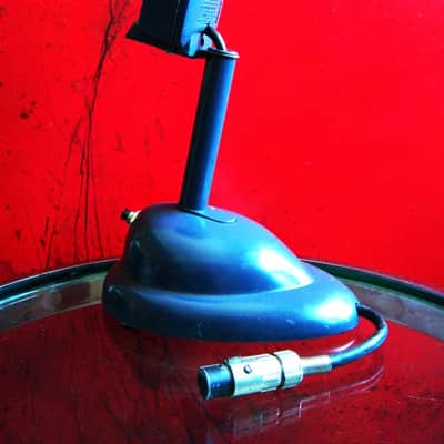 Vintage 1950's General Electric 97U29 / Shure 410 microphone w Shure S-36 stand PROP # 3 image 9
