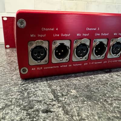 Focusrite Red 1 4-Channel Preamp 1990s Early Version image 10