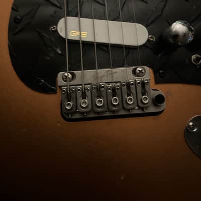 Harley Benton 25th anniversary strat(modded) 2023 - Firemist gold image 5