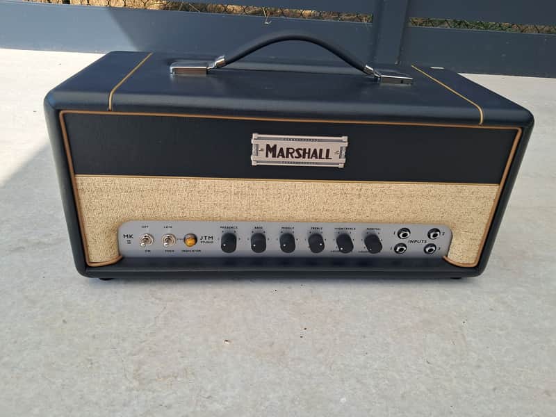 Marshall Studio JTM ST20H "MK II" 20-Watt Guitar Amp Head 2023 - Present - Black image 1