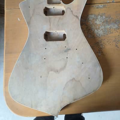 Basswood Iceman Style Guitar Basswood Body image 1