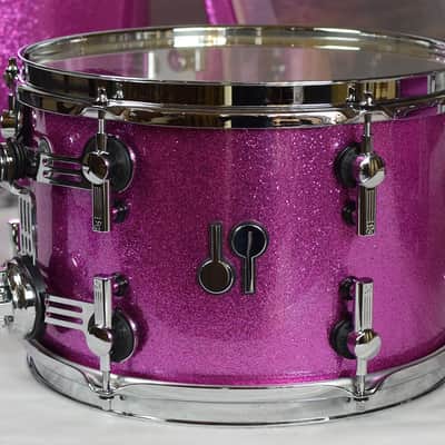 Sonor SQ2 Bright Violet Sparkle Shell Kit 4-pc image 2