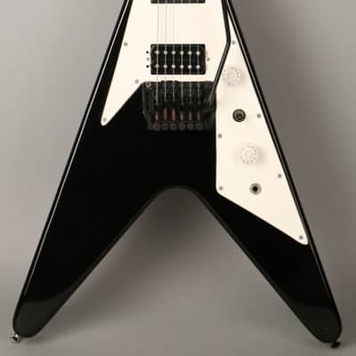 Epiphone Flying V Floyd Rose - 1989 Korea - MIK - Black Metallic w/HSC image 2