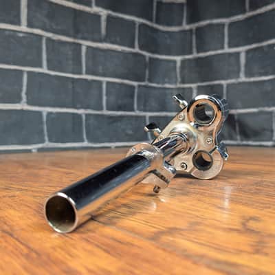 Heavy‑Duty 3‑Hole Tom/Cymbal Holder – 1" Down Tube (8 3/8") – Fits 5/8" Tubes – 11" Total Length – Includes Memory Lock – Pro‑Grade Mount image 6