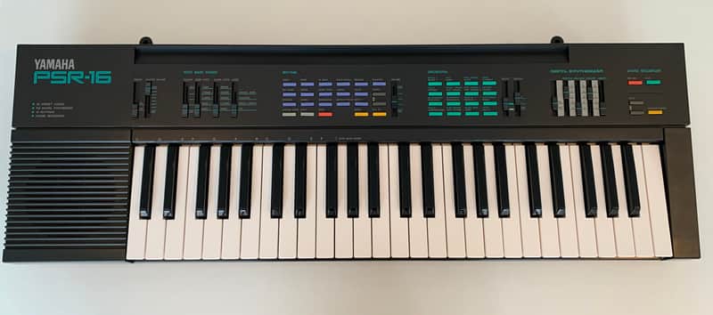 Yamaha PSR-16 Black image 1