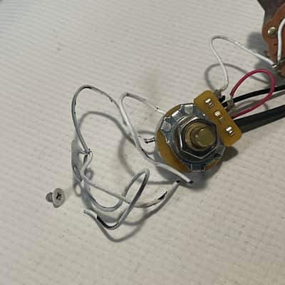 2000's Japan Jackson DK2 Dinky Upgraded Complete Control Electronics Wiring Harness CTS Pots, Orange Drop Capacitor image 4