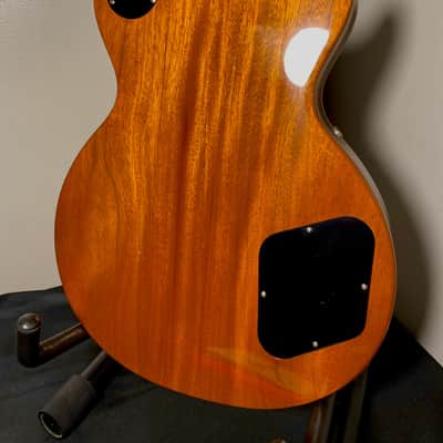 Left Handed 1950s Les Paul Standard Goldtop Electric Guitar image 10