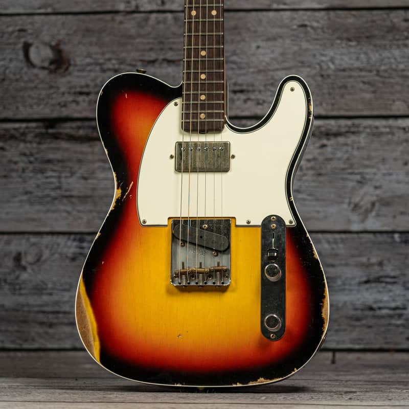 Fender Custom Shop 1960 Telecaster Custom Relic - 3-Tone Sunburst image 1