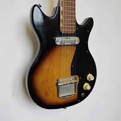 Teisco E100 - 1960s - Japan - Tobacco Sunburst image 7