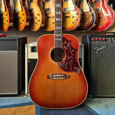 Gibson Custom 1960 Hummingbird Light Aged 2024 - Heritage Cherry Sunburst image 1