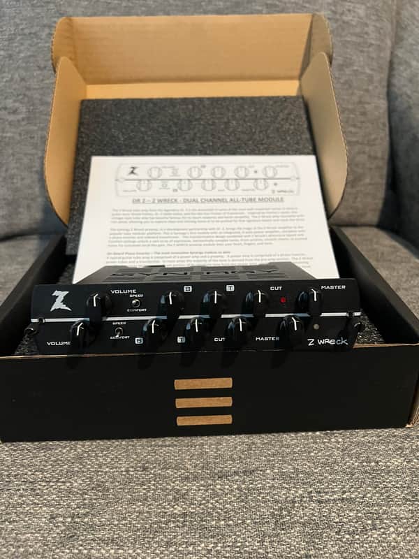 Synergy Z Wreck 2-Channel Preamp Module 2024 - Present - Black Bild 1