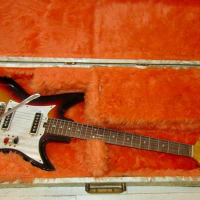 Silvertone 759-1436-1 Solidbody Electric 1960s - Sunburst image 7