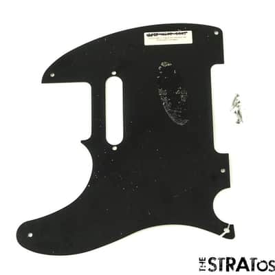 USED Fender CIJ Classic 60s Telecaster Tele PICKGUARD 1 Ply Black $5 OFF image 2