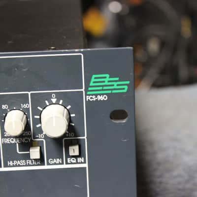 BSS FCS-960/Duel Mode Equalizer 30 Band W/Filters image 2