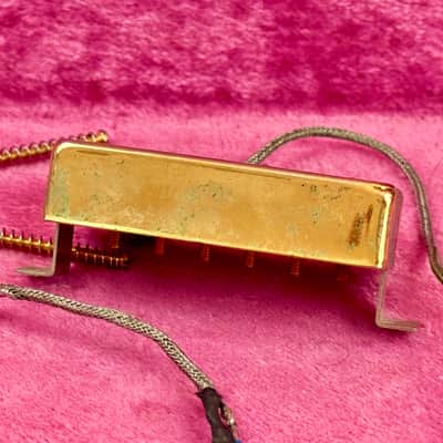 Used Sheptone AB Humbucker Neck Position Guitar Pickup Circa 2010's - Gold image 7
