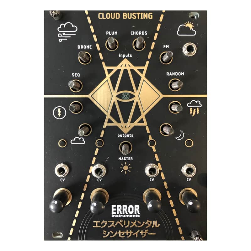 Error Instruments Cloudbusting Eurorack Synth Voice Module (Gold XP) image 1