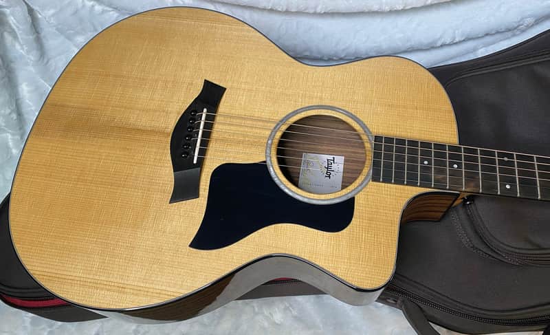 MINT Taylor 214ce Plus Grand Auditorium Acoustic-Electric Guitar Natural Finish - 4.8lbs - Authorized Dealer - G05806 image 1