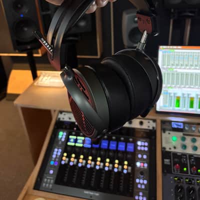Audeze MM-500 Open Back Planar Magnetic Headphones - 18 Ohms 2022 - Present - Black image 1