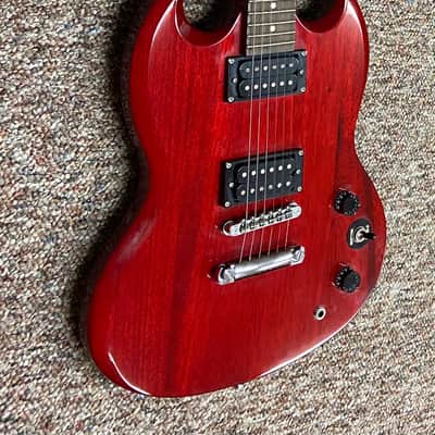 Epiphone SG Transparent Red image 6