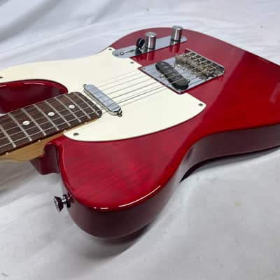 Fender American Standard Telecaster Tele Crimson Red Electric Guitar - Pickups have been Replaced with Seymour Duncan APTL-1/APTR-1 image 20