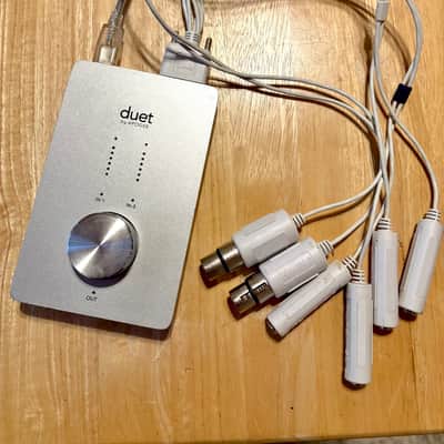 Apogee Duet Firewire Audio Interface and Breakout Cable image 1