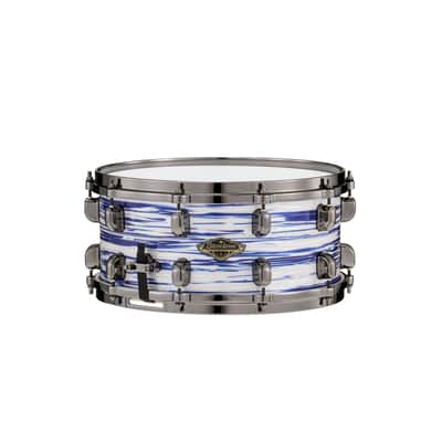 Tama WBRS65BN-BWO Starclassic Walnut/Birch Snare 14"x6,5" Blue and White Oyster - Snare Drum image 1