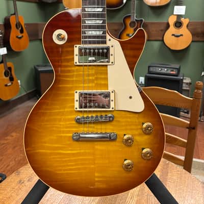 2007 Gibson Custom Shop ‘59 Les Paul Reissue R9 VOS Yamano Sunrise Teaburst image 2