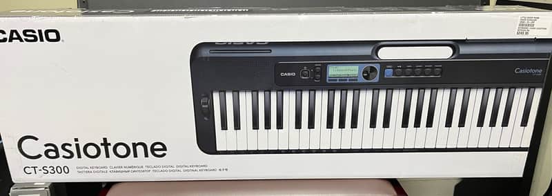 Casio CT-S300 Casiotone 61-Key Portable Keyboard 2010s - Black image 1