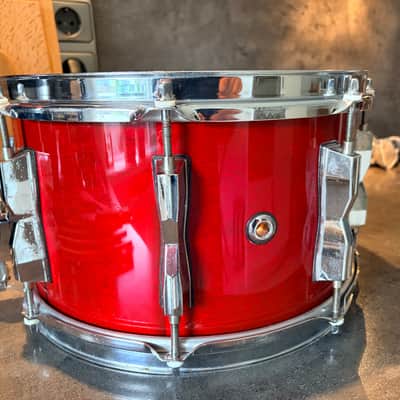 Pearl M-512SE Soprano snare 12x7” 1993 - Sequoia red image 7