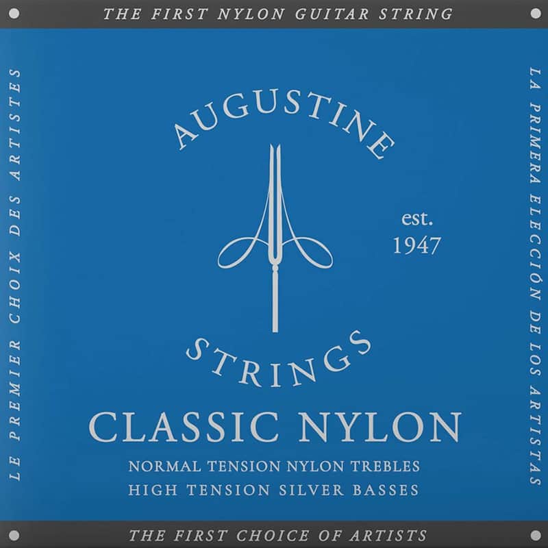 Augustine Blue Label Classical Guitar Nylon String Set image 1
